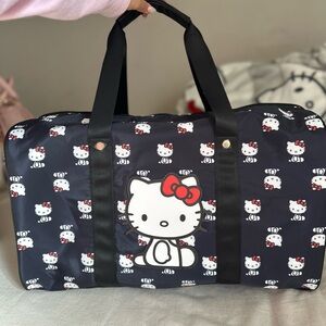BNWT Hello Kitty Duffle Bag